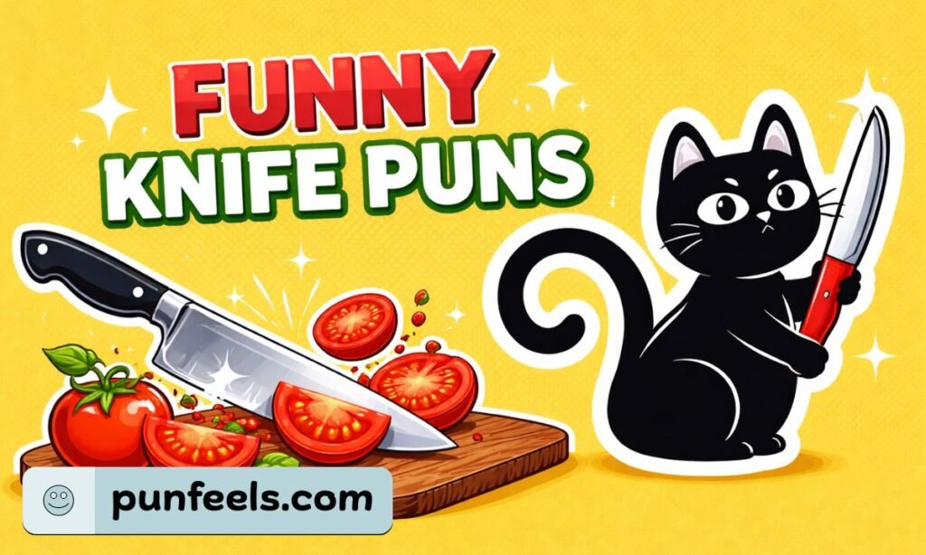Funny knife puns