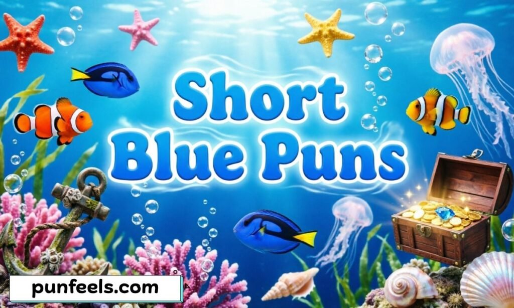 short blue puns
