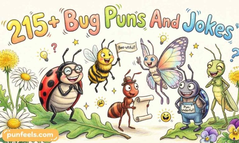 215+ Bug Puns And Jokes Feature Image