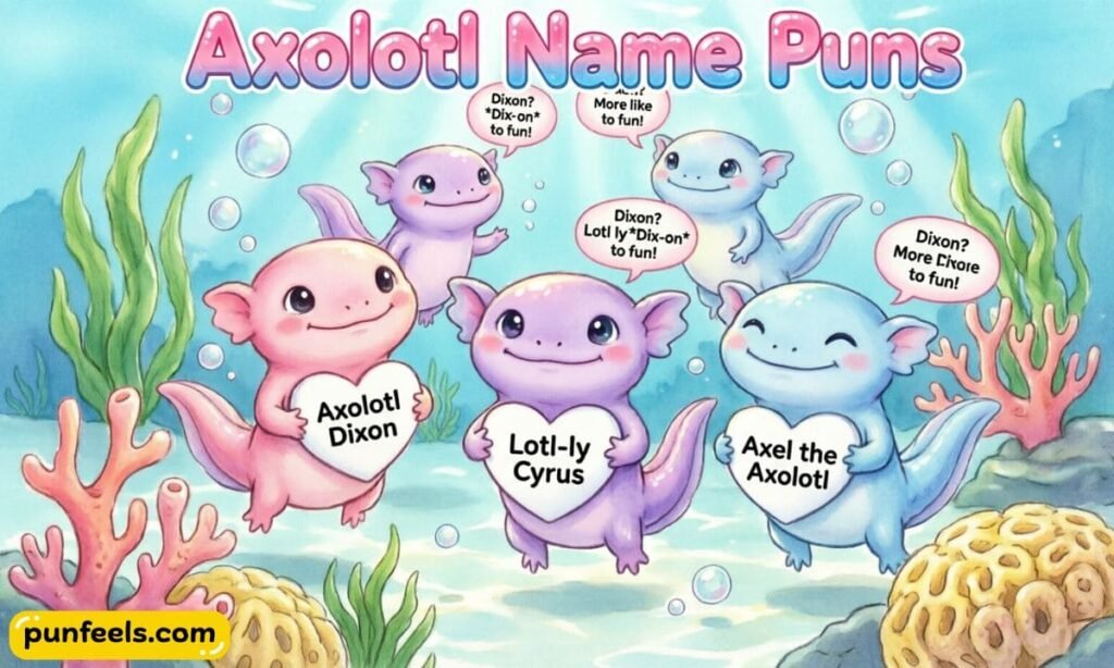 Axolotl Name Puns