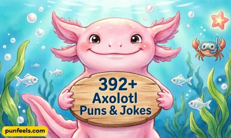 Axolotl Puns and Jokes Feature Image
