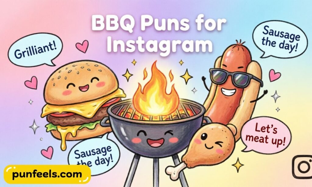 BBQ Puns for Instagram
