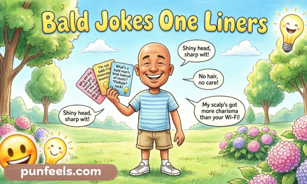 Bald Jokes One Liners