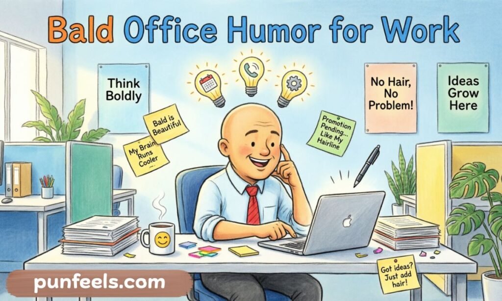 Bald Office Humor for Work