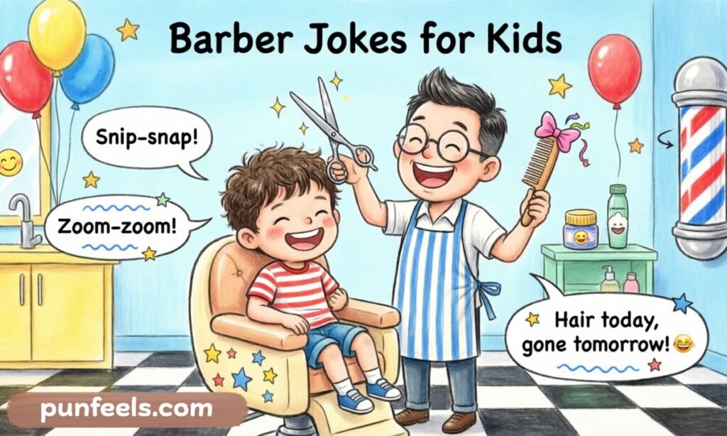 Barber Jokes for Kids