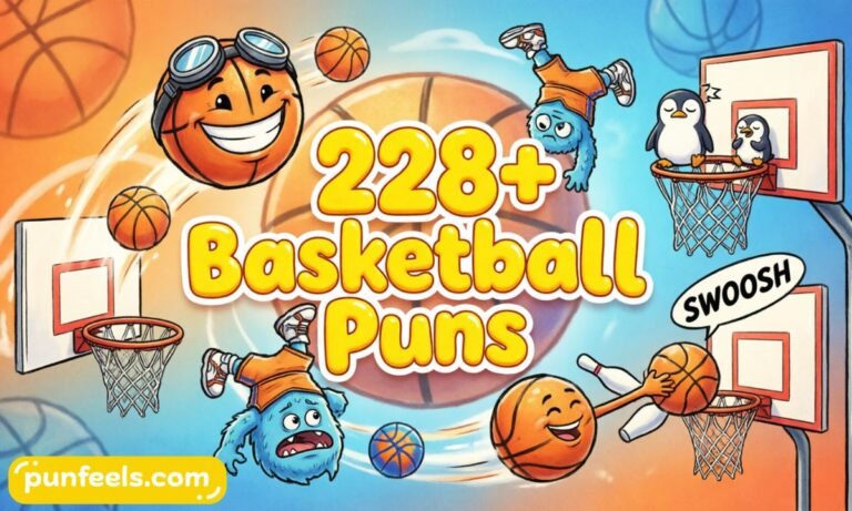Funny basketball puns and jokes collection