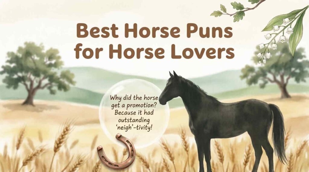 Best Horse Puns for Horse Lovers