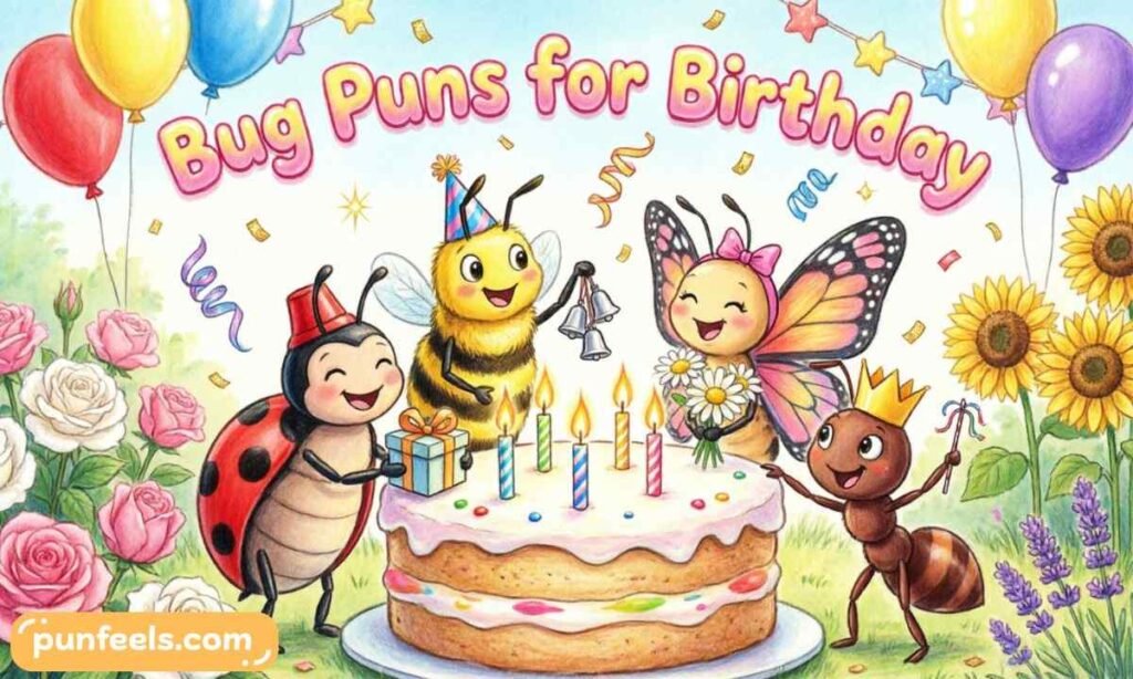 Bug Puns for Birthday