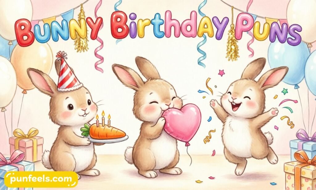 Bunny Birthday Puns
