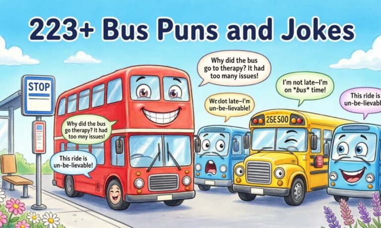 Bus Puns and Jokes Feature Image