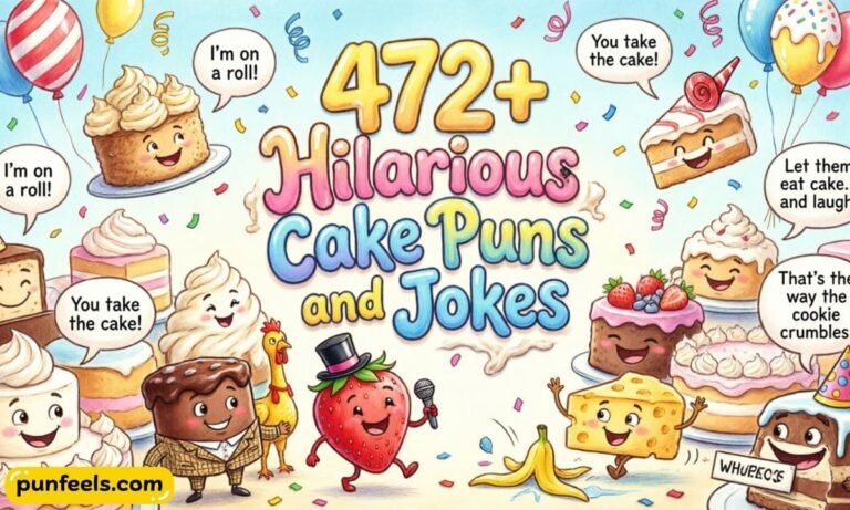 Cake Puns and Jokes Feature Image