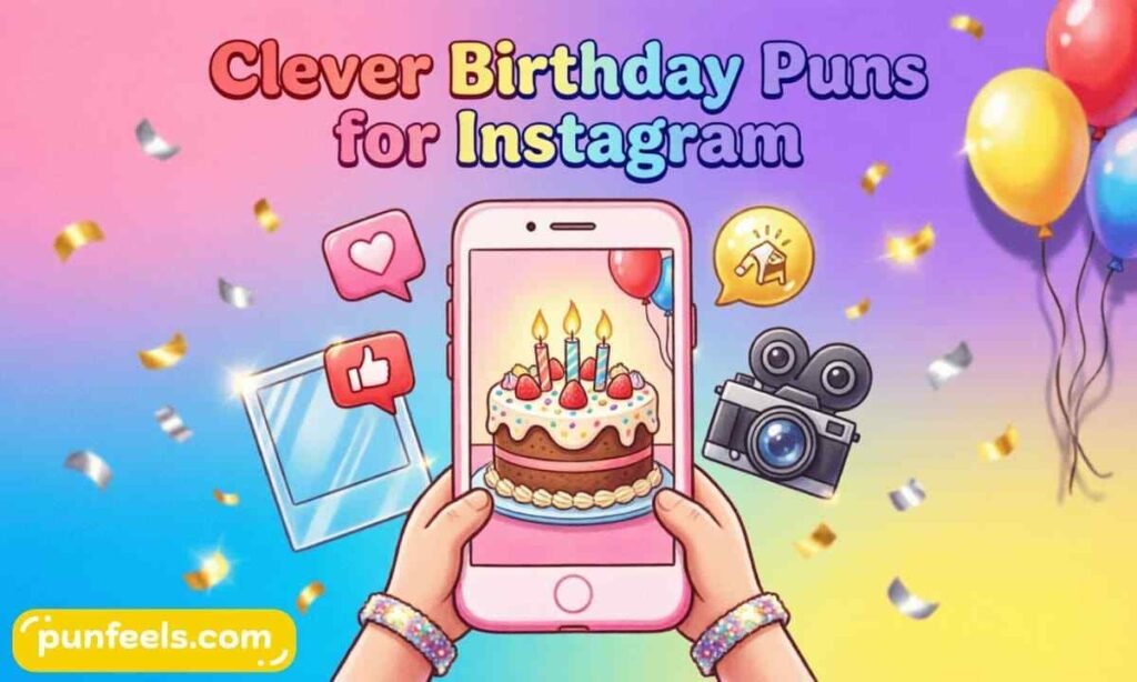 Clever Birthday Puns for Instagram
