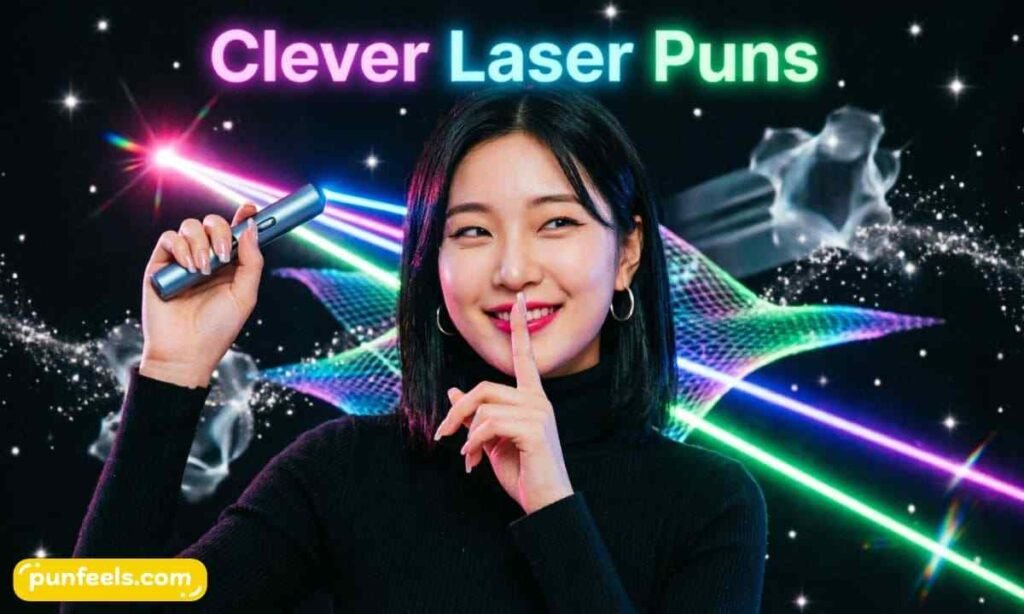 Clever Laser Puns