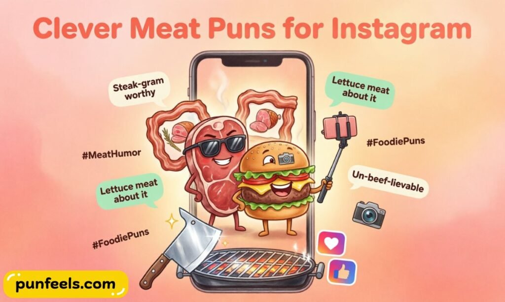 Clever Meat Puns for Instagram
