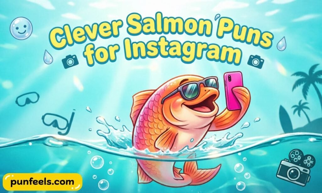 Clever Salmon Puns for Instagram