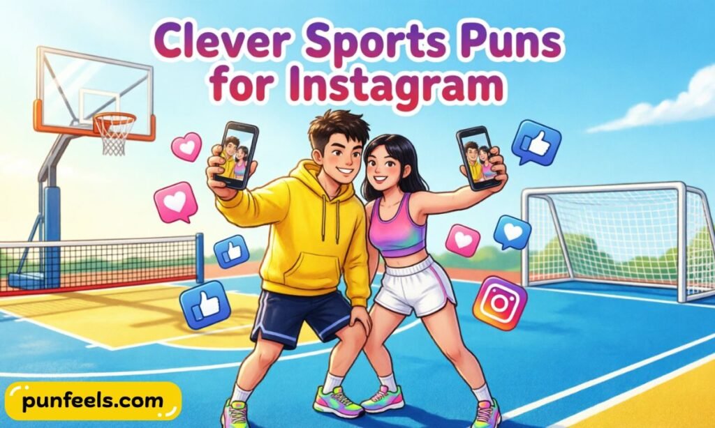 Clever Sports Puns for Instagram