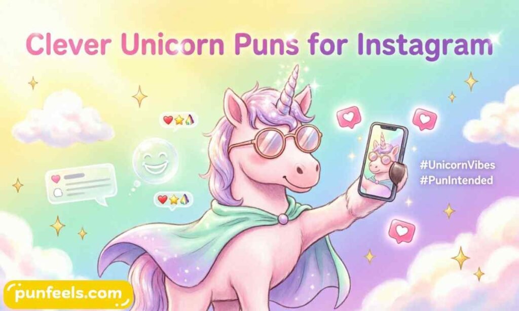 Clever Unicorn Puns for Instagram