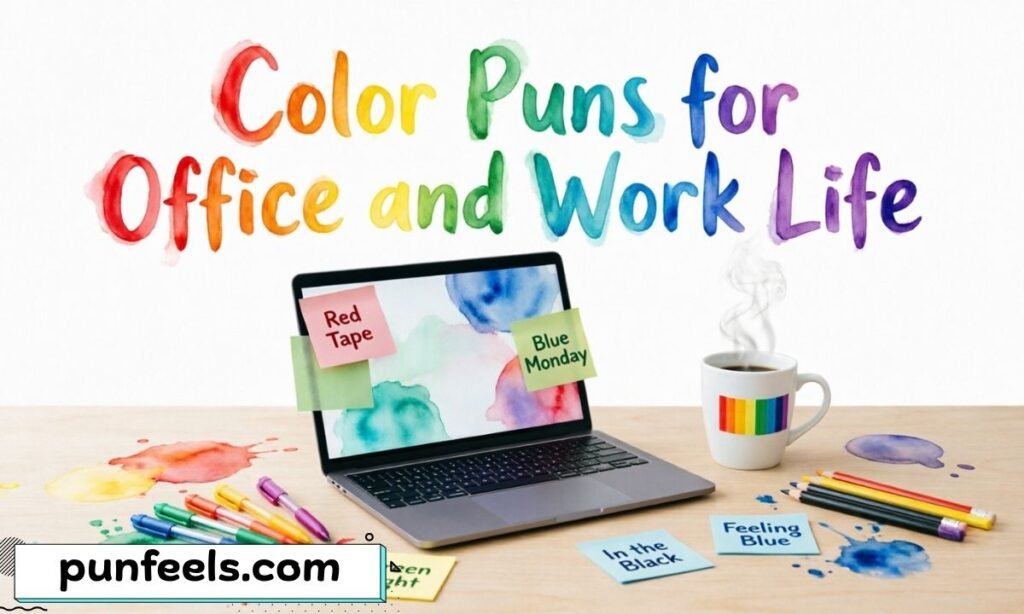 Color Puns for Office and Work Life