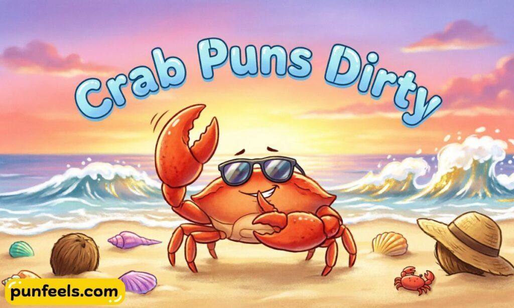 Crab Puns Dirty