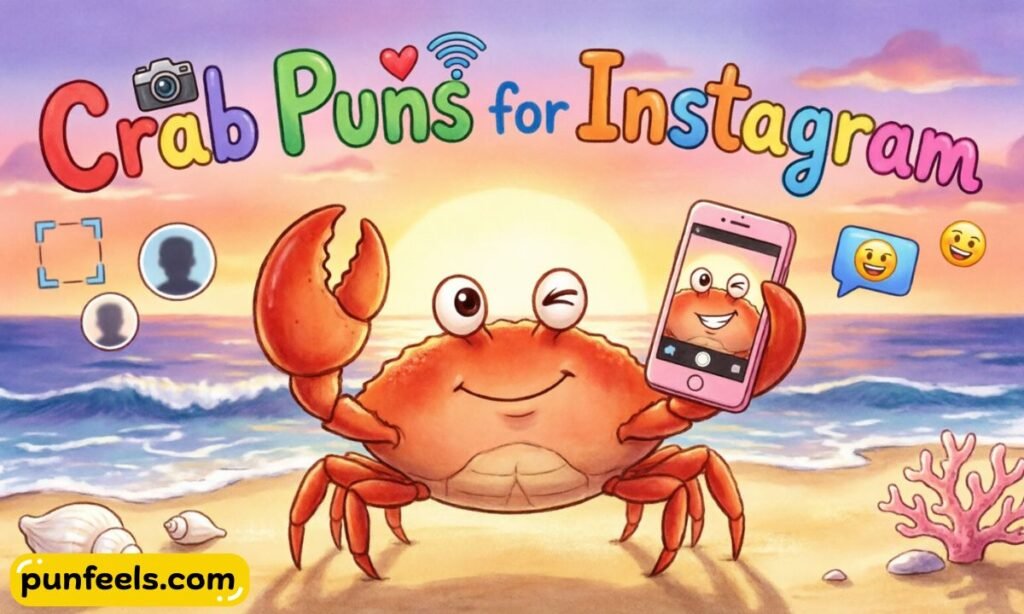 Crab Puns for Instagram