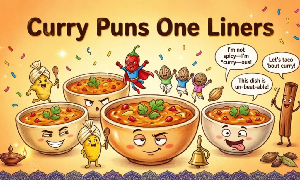 Curry Puns One Liners