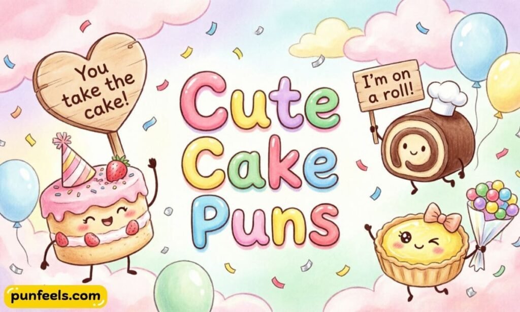 Cute Cake Puns