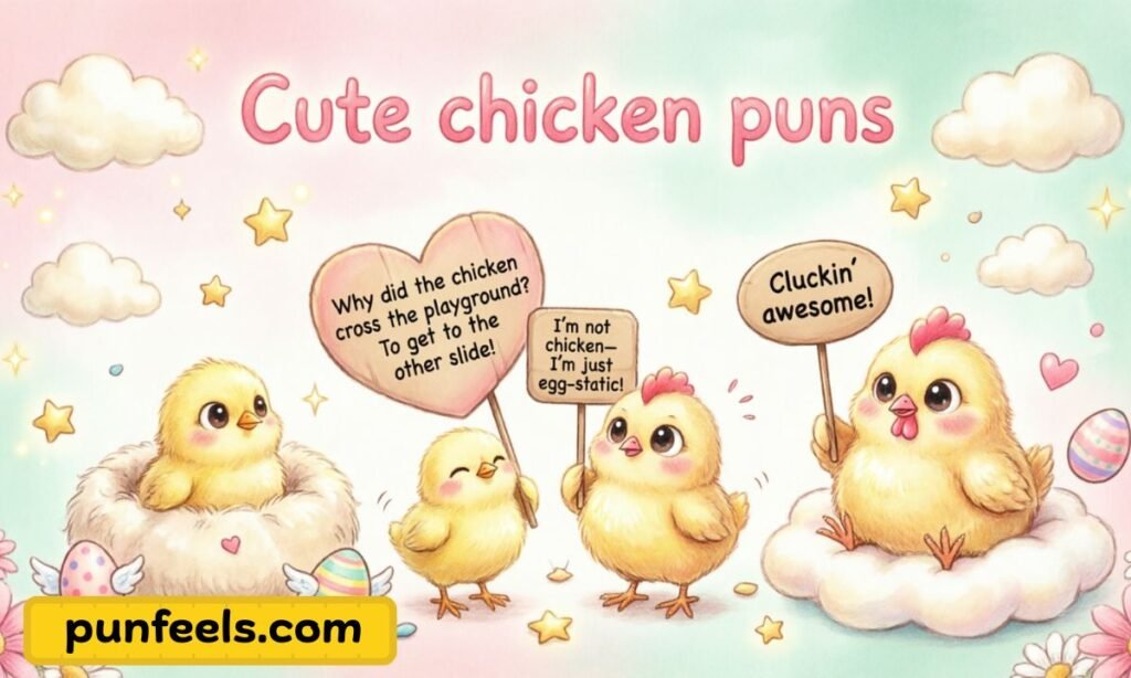 Cute Chicken Puns