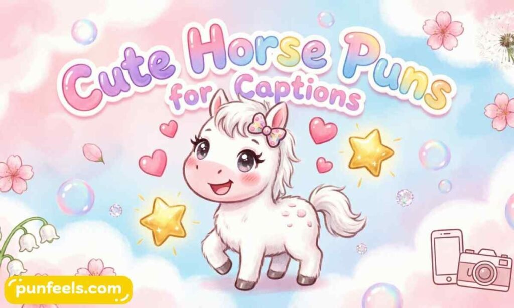 Cute Horse Puns for Captions