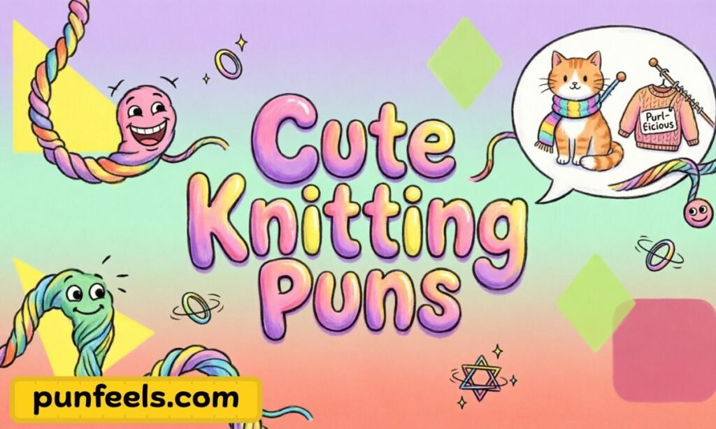 Cute Knitting Puns