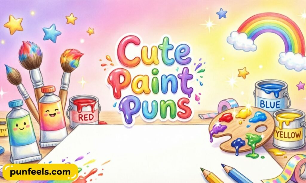 Cute Paint Puns