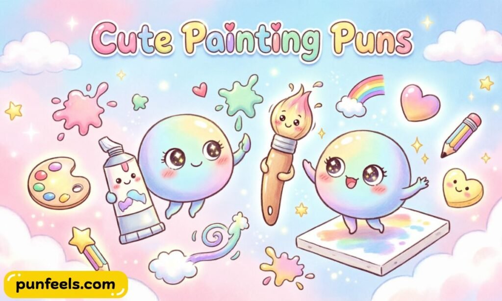 Cute Painting Puns