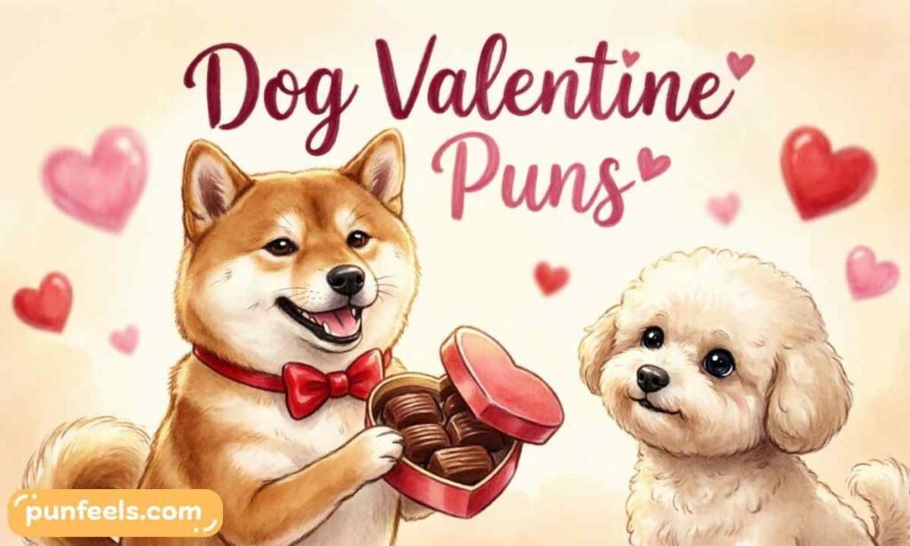 Dog Valentine Puns