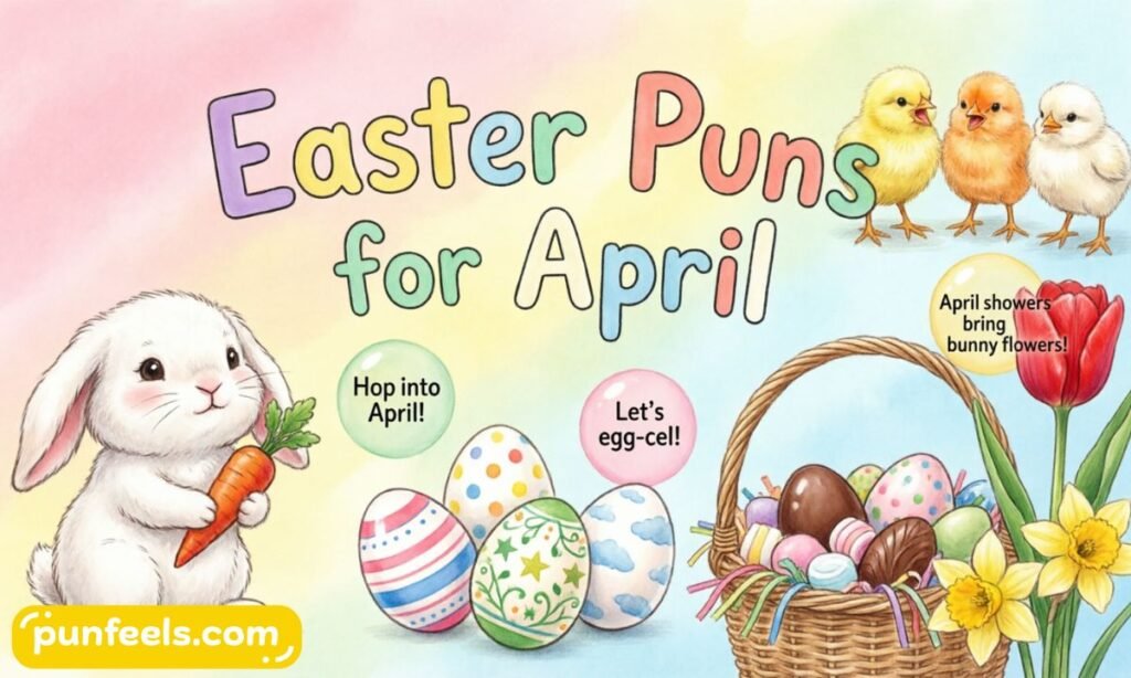 Easter puns for April spring 2026