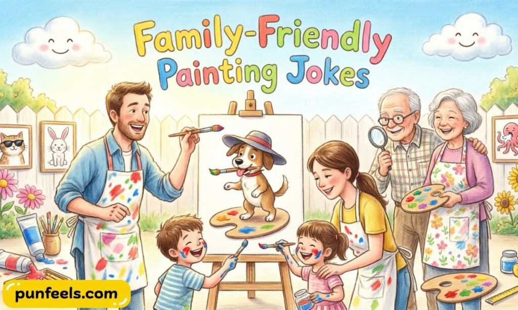 Family Friendly Painting Jokes