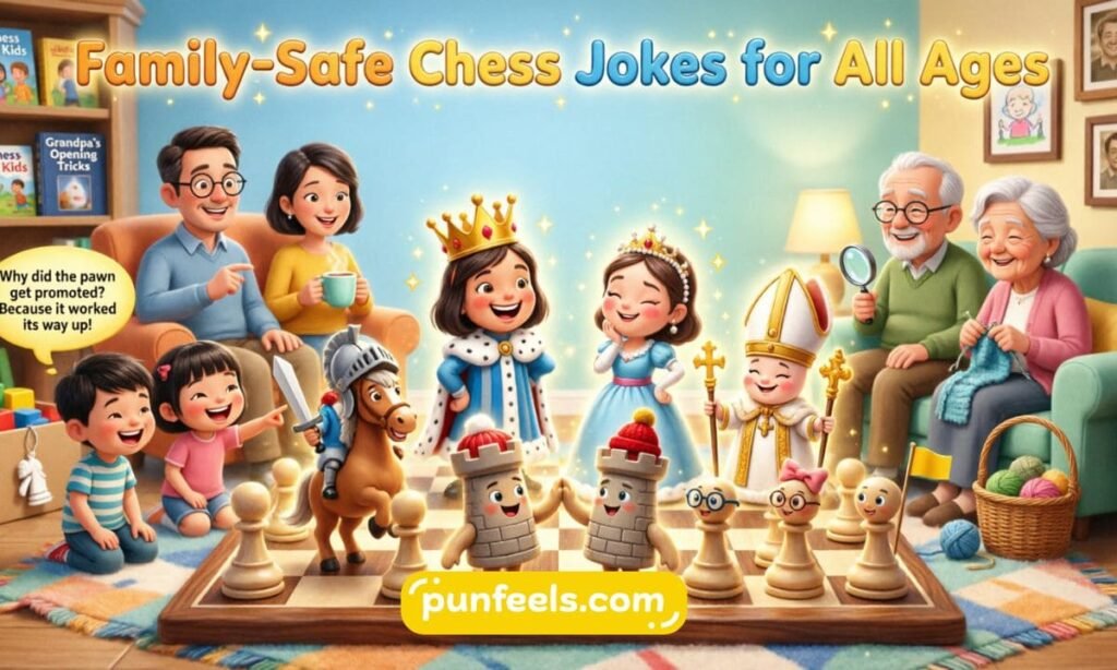 Family Safe Chess Jokes for All Ages