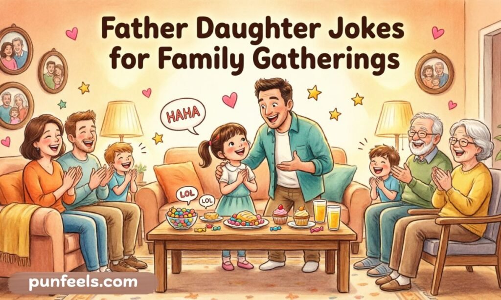 Father Daughter Jokes for Family Gatherings