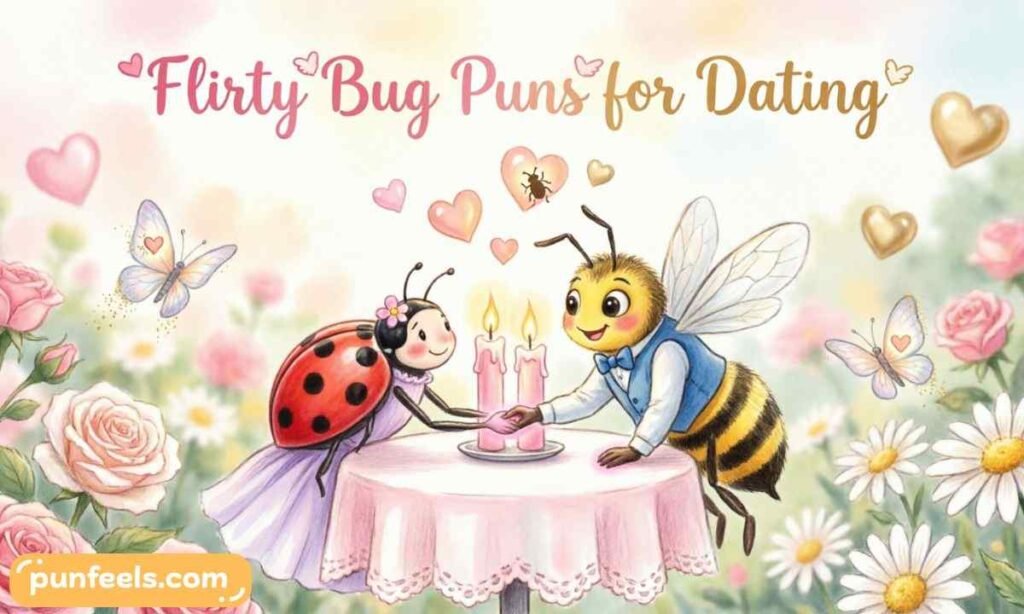 Flirty Bug Puns for Dating