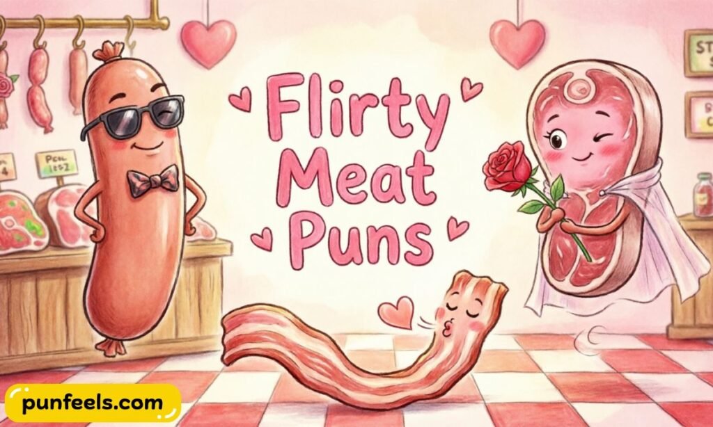 Flirty Meat Puns
