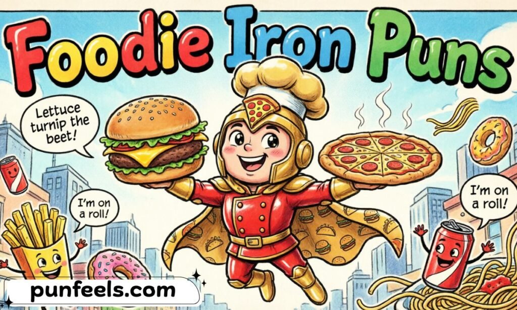 Foodie Iron Puns