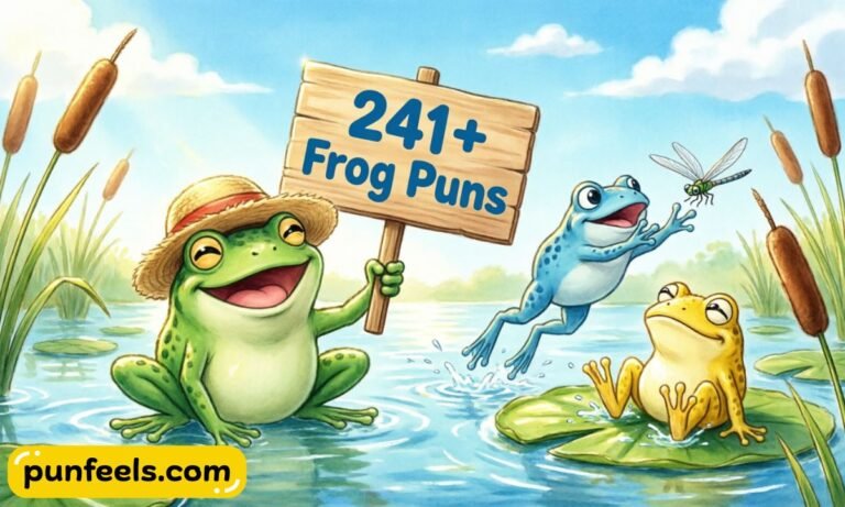 Frog Puns Feature Image