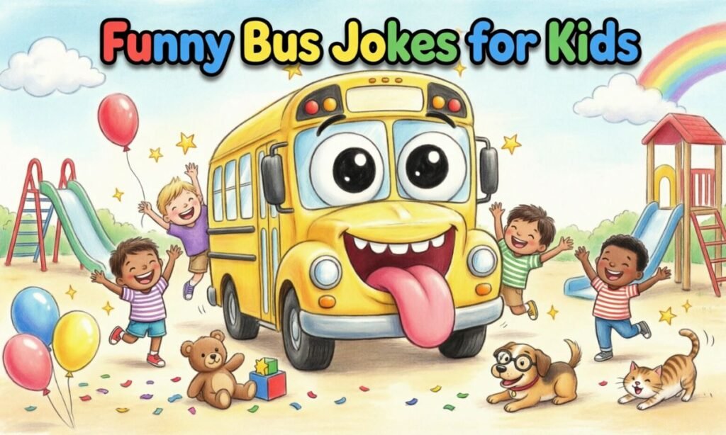 Funny Bus Jokes for Kids