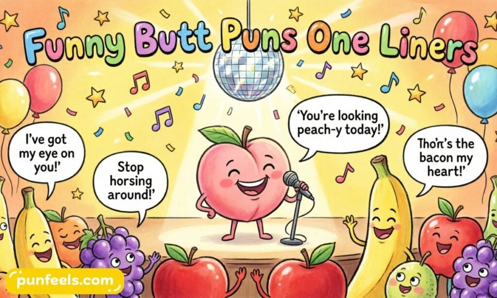 Funny Butt Puns One Liners