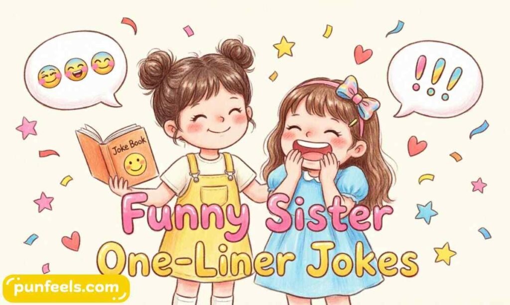 Funny Sister One-Liner Jokes