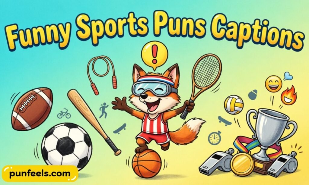 Funny Sports Puns Captions