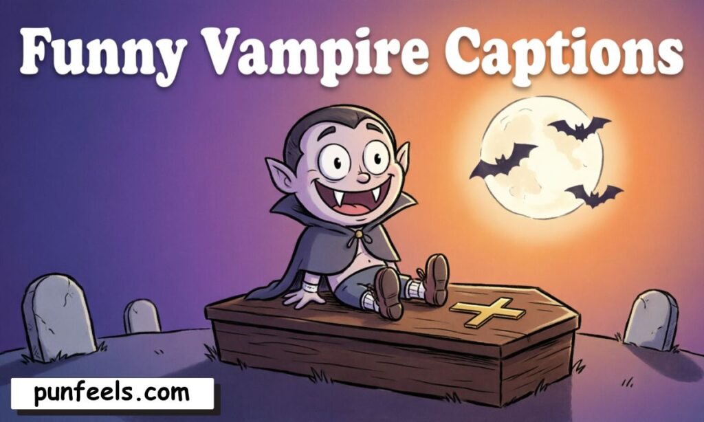 Funny Vampire Captions
