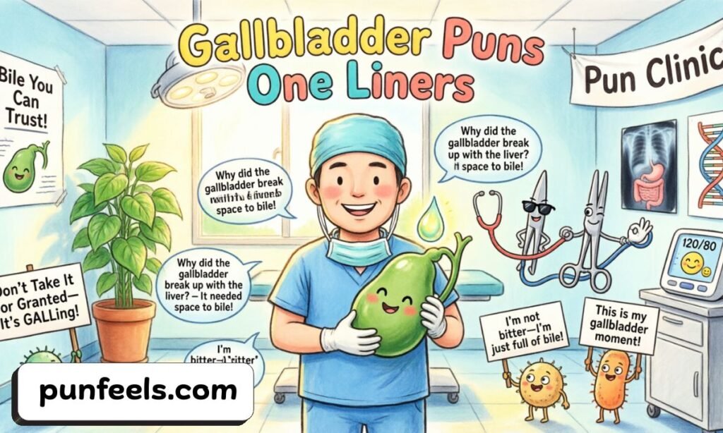 Gallbladder Puns One Liners