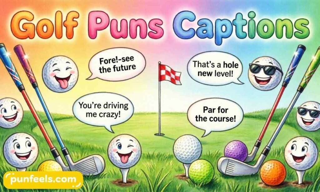 Golf Puns Captions