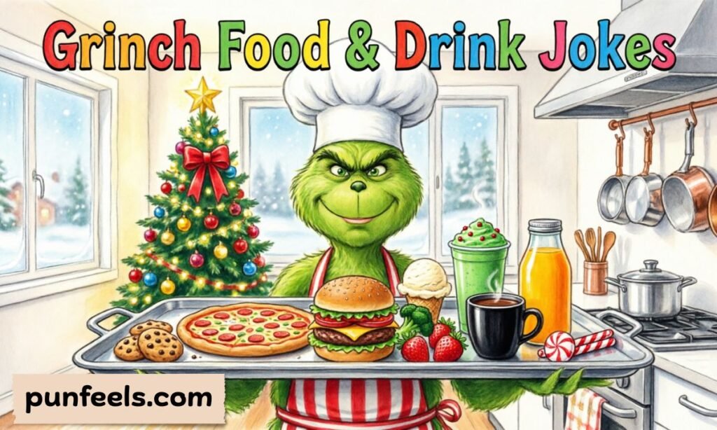 Grinch Food and Drink Jokes