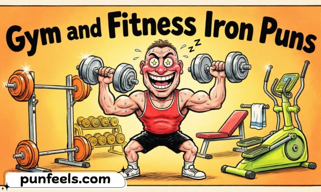 Gym and Fitness Iron Puns