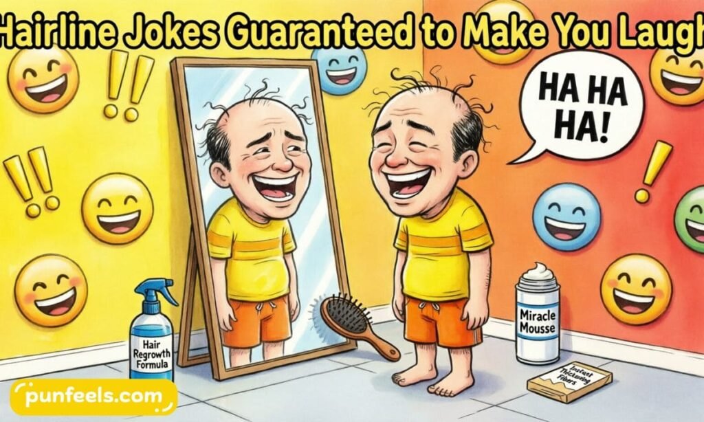 Hairline Jokes Guaranteed to Make You Laugh